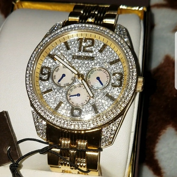 elgin mens diamond watch